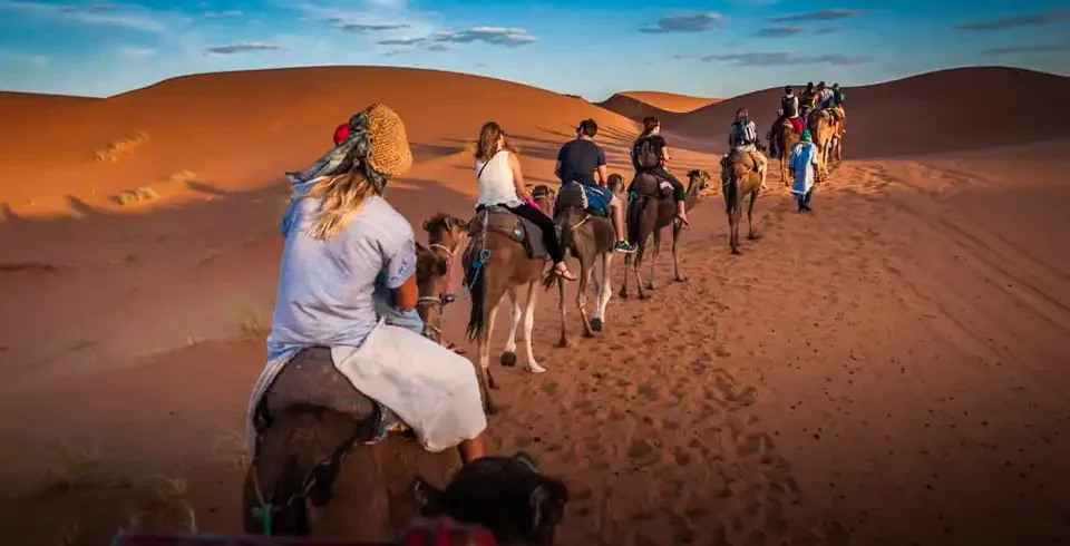 Excursion en Dromadaire dans le Désert à Douz