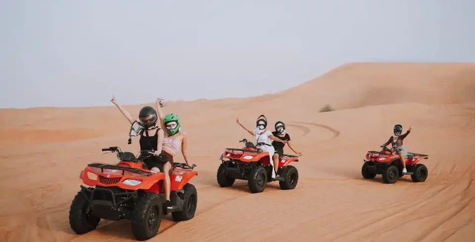 Excursion Balade en Quad dans le Désert Ksar Ghilane